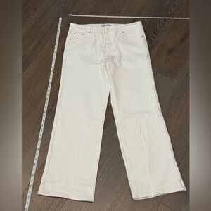 Ashley Mason white Wide-Leg Pants